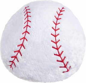 Baseball Pillow Boys Sports Room: Soft Softball Throw Plush Gifts - Play Stuff Ball Toys Decor Age 8-12