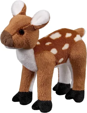 Bauer Spielwaren Super Soft Deer Cuddly Toy Soft Plush for Cuddling and Loving, 20 cm, Brown (12568)