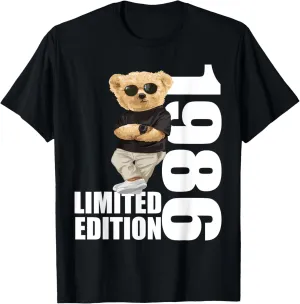 Bear Bears Birthday 1986 Vintage 1986 T-Shirt