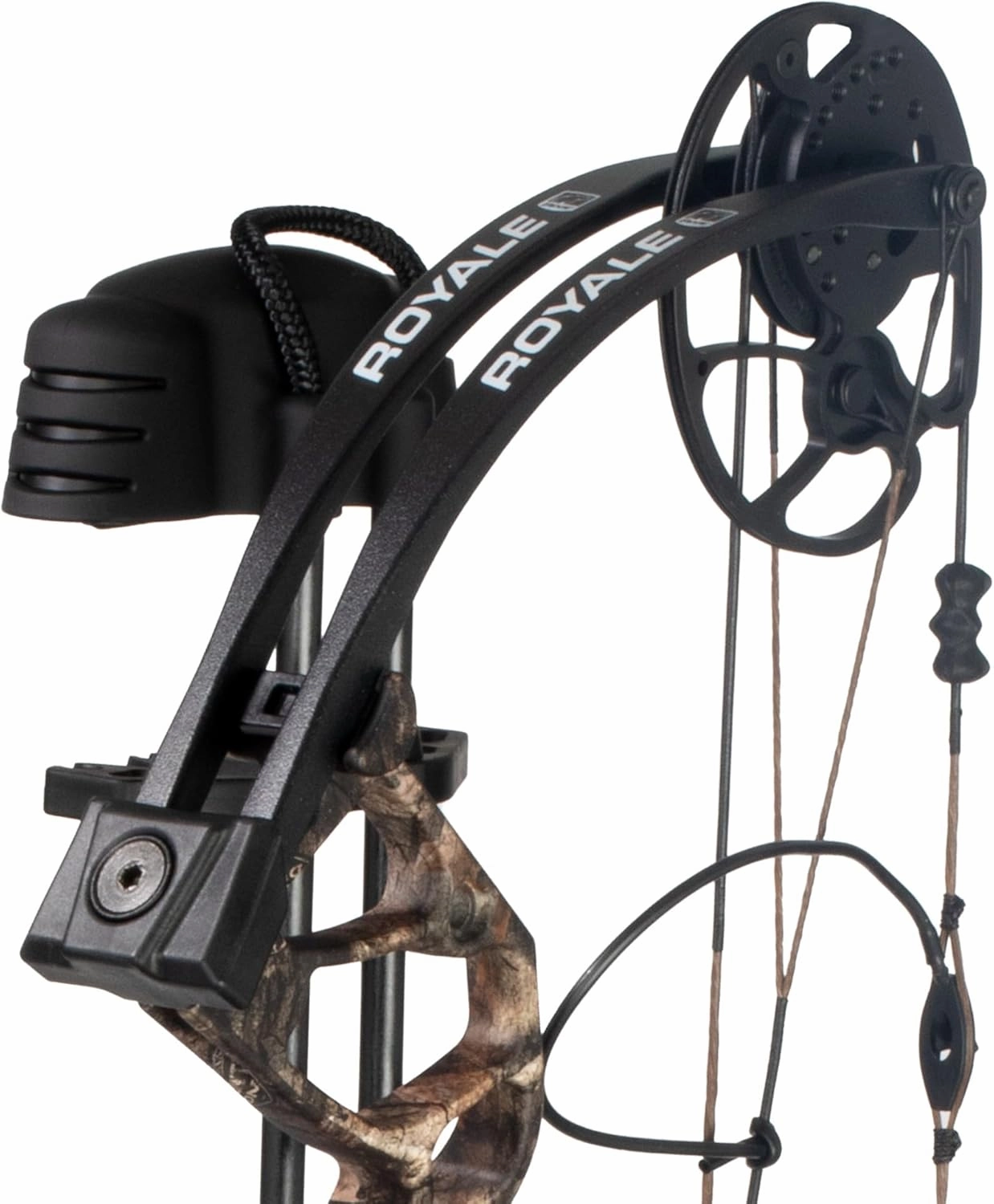 Bear Archery Royale Ready to Hunt Compound Bow Package for Adults and Youth, 12”- 27” Draw Length, 5-50 Lbs Draw Weight, Up to 290 FPS, Limbs Made in USA, Limited Life-Time Warranty