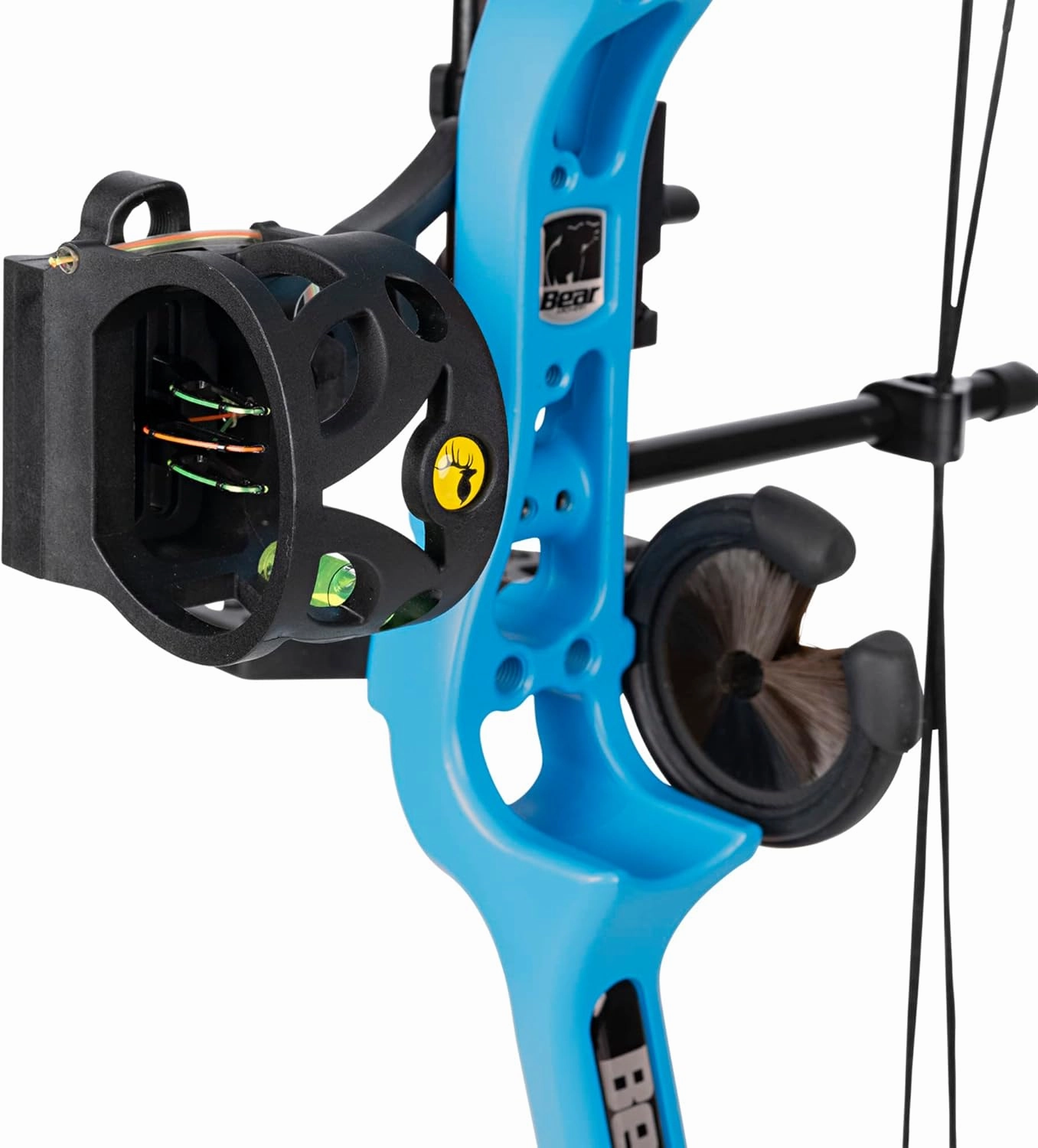 Bear Archery Royale Ready to Hunt Compound Bow Package for Adults and Youth, 12”- 27” Draw Length, 5-50 Lbs Draw Weight, Up to 290 FPS, Limbs Made in USA, Limited Life-Time Warranty