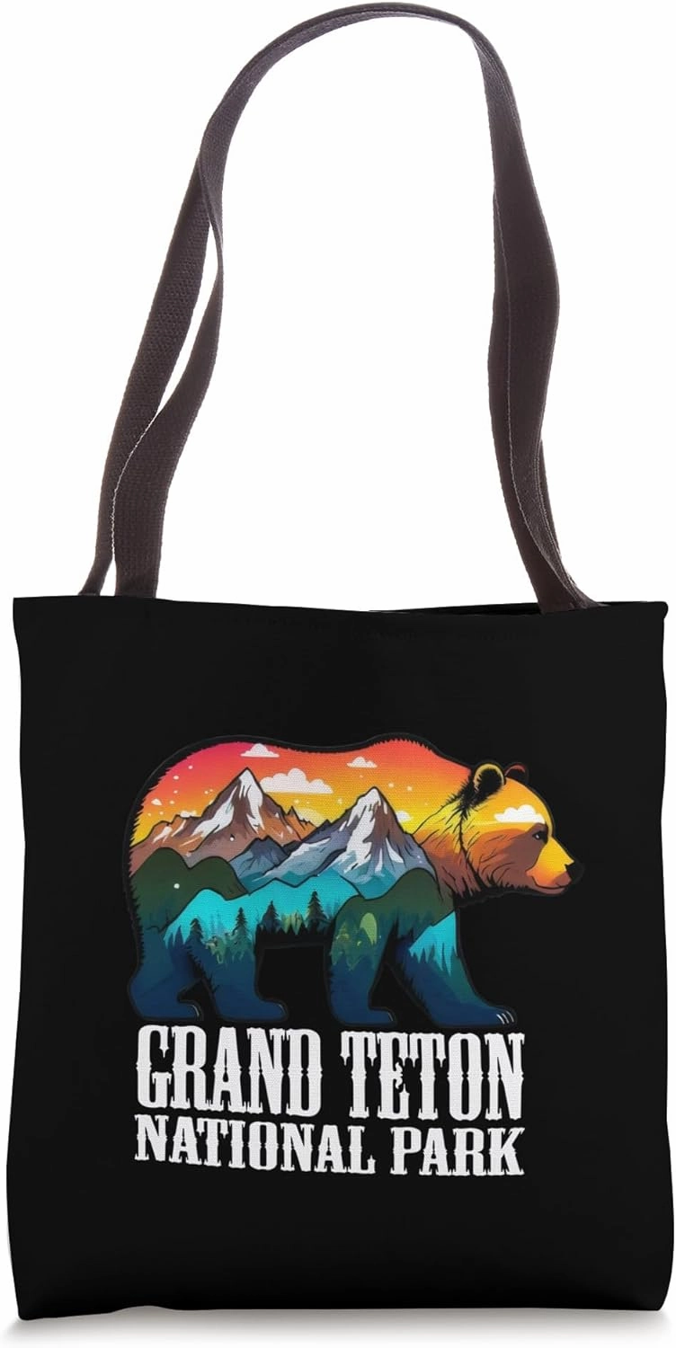 Bear Grand Teton National Park Montana Wyoming wildlife trip Tote Bag