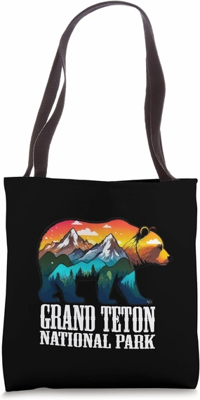 Bear Grand Teton National Park Montana Wyoming wildlife trip Tote Bag