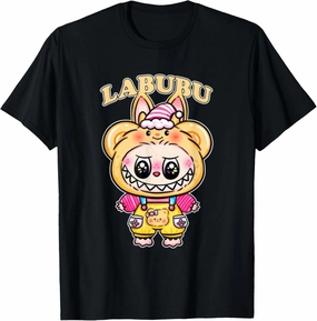 Bear Labubu Lover Cute Labubu The Monsters Christmas Girls T-Shirt