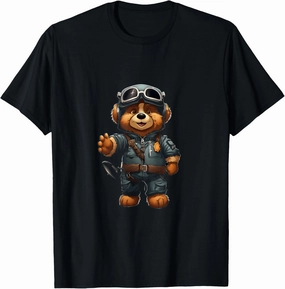 Bear Pilot Aviation T-Shirt