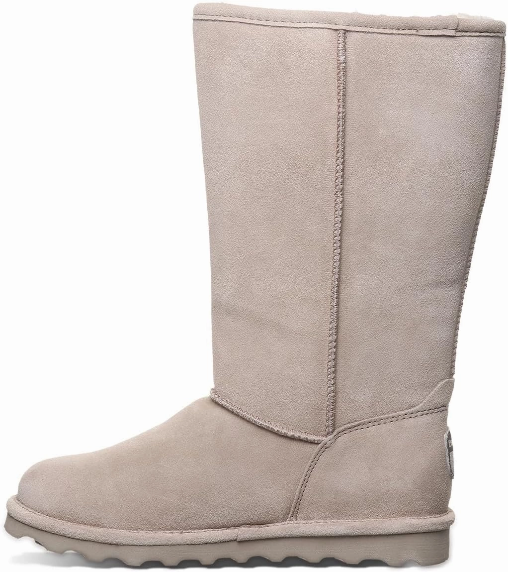 BEARPAW Women's Elle Tall Multiple Colors | Classic Suede Slip On Winter Boot