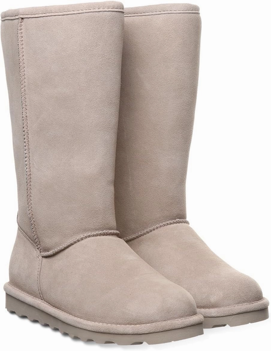 BEARPAW Women's Elle Tall Multiple Colors | Classic Suede Slip On Winter Boot