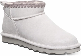 BEARPAW Women's Shorty Crochet Multiple Colors | Women's Ankle Boot | Women's Slip On Boot | Comfortable Winter Boot