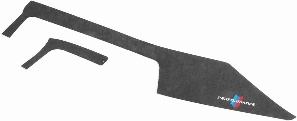 BETTERHUMZ for BMW F30 F32 F33 F31 F34 3 4 Series 4GT,for Alcantara Dashboard Instrument Wind Outlet Frame Decoration Interior Decoration Wrap Trim Sticker (Witho Logo)