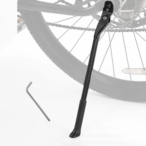 Bike Kickstand for Specialized Stumpjumper SS S-Works Epic S-Works Roubaix, Adjustable Aluminium Alloy Bicycle Kickstand Bike Side Kickstand Anti-Slip and Stable Rear Side Bicycle Stand,A