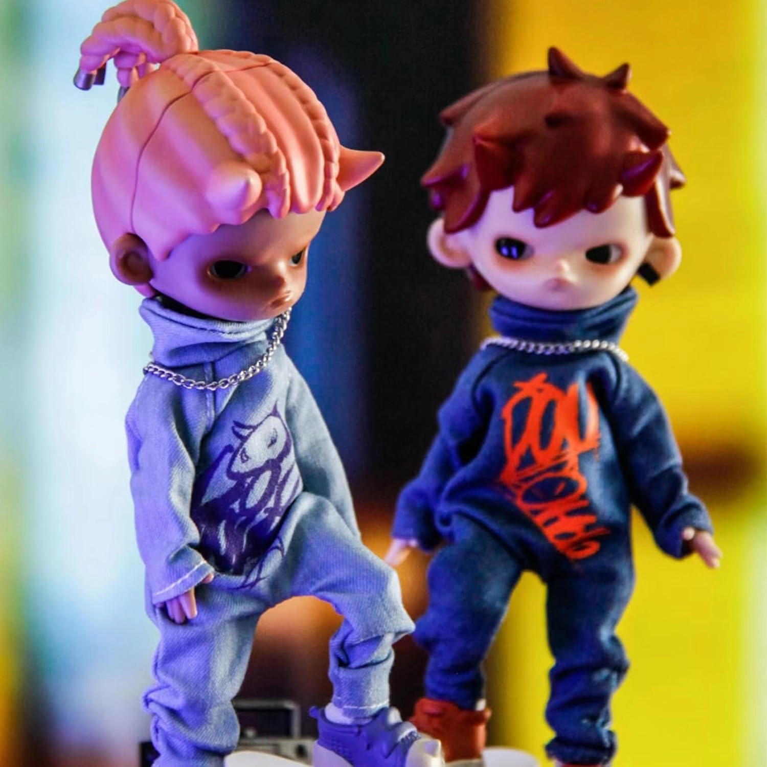 BJD Dolls Blind Box,Kawaii BJD Dolls Penny's Treasure Box Series-Adou 1/12 Ball Jointed Doll Collectable Action Figure for Girls Birthday Party