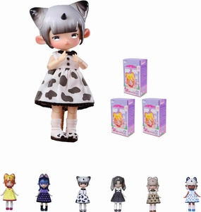 BJD Dolls Blind Box,Kawaii BJD Dolls Penny's Treasure Box Series-Natural Secrets 1/12 Ball Jointed Doll Collectable Action Figure Posable Dress Up Doll for Girls Gift Toys