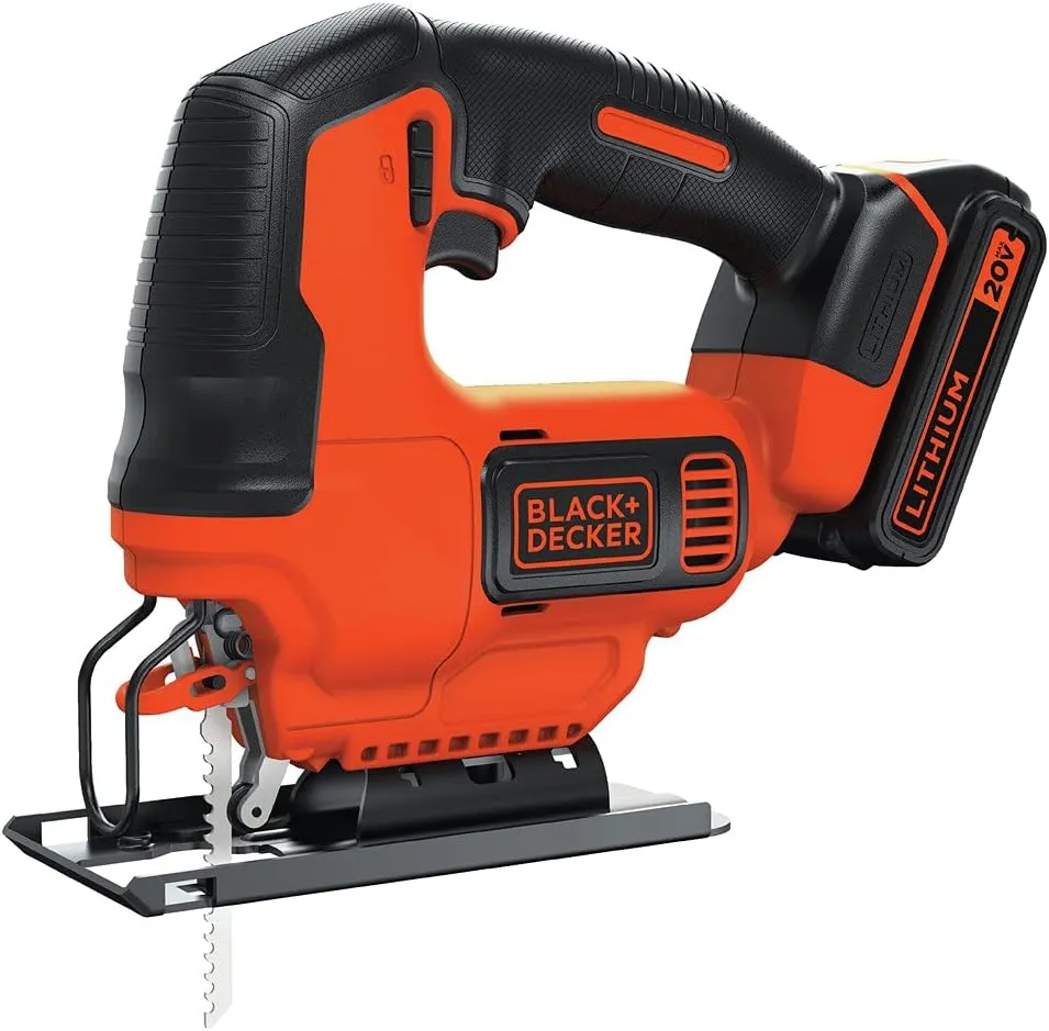 BLACK DECKER 20V MAX* POWERCONNECT Cordless Jig Saw (BDCJS20C)