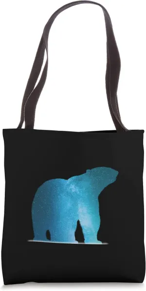 Blue Bear Polar Protest Climate Change Arctic Protection Tote Bag