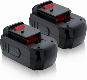 Bonadget Upgraded 2Pack 5000mAh Ni-Mh Battery Replacement for Porter Cable 18V Battery Compatible with Porter Cable 18 Volt PC18B PC18B-2 PCC489N Cordless Tools Battery