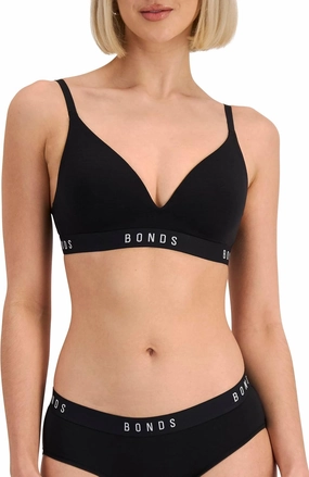 Bonds Women's Wireless Bra, Originals T-shirt Bra With Contour Cups, Comfortable Bra for Women
