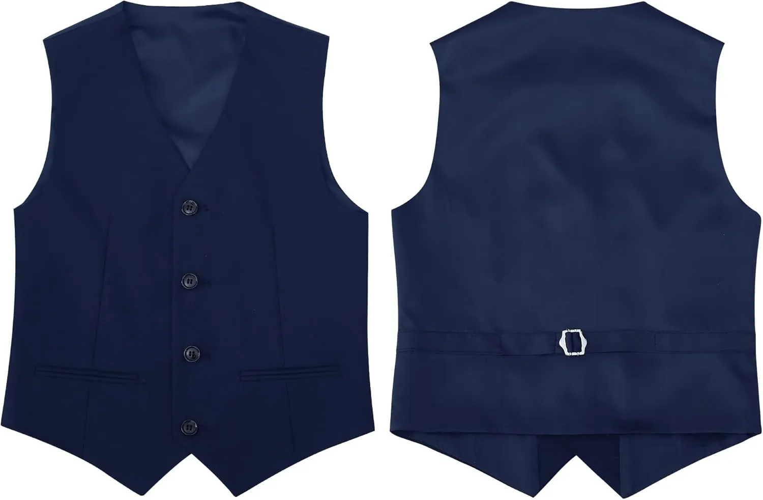 Boys' Formal Suit Set, with Suspenders, Adjustable Waist