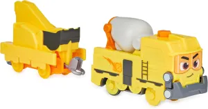 Build-It Brock Motorized Toy Train with Working Tool and Cargo Car, Kids Toys for Ages 3 and up,Multicolor