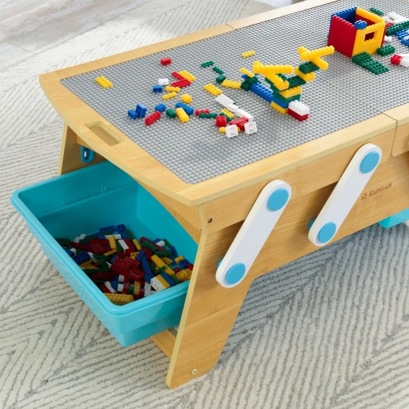 Building Bricks Play N Store Table