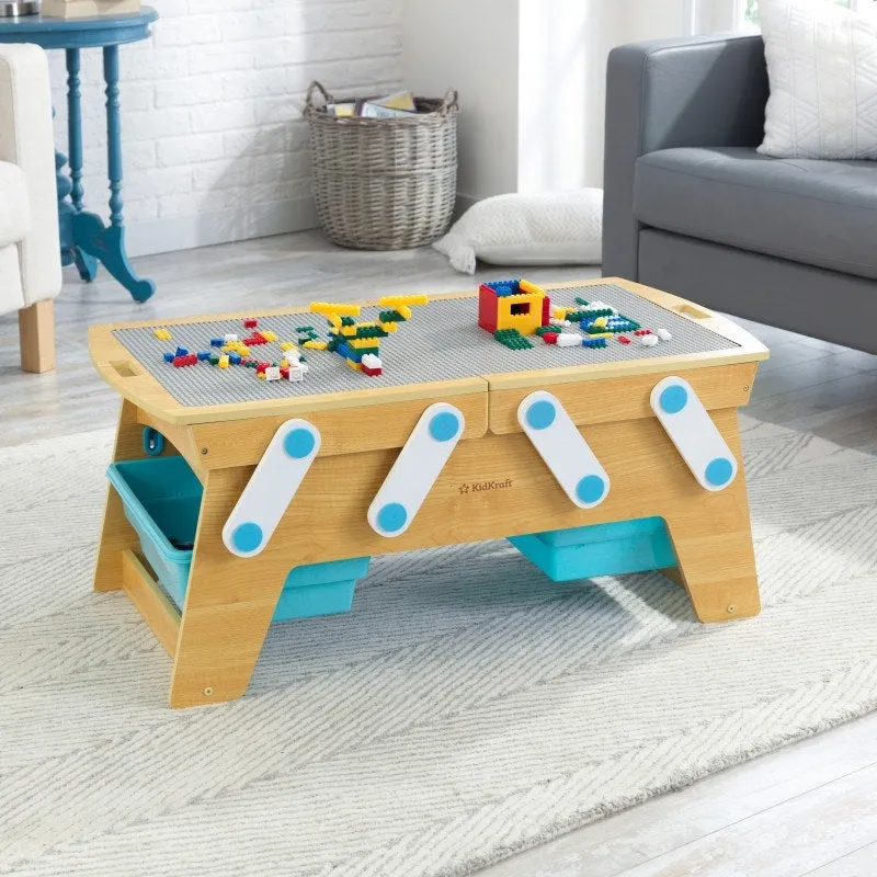 Building Bricks Play N Store Table