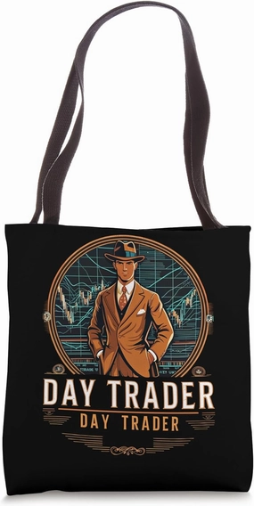 Bull Bear Forex Trader Day Trader Capitalism Capitalist Tote Bag