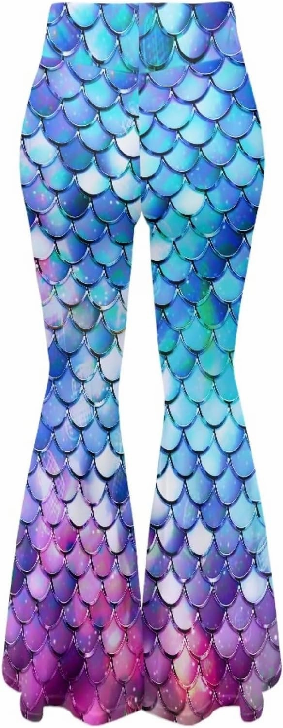 Bulopur High Waist Yoga Flare Pants for Women, Soft Tummy Control Workout Pant for Sports Running