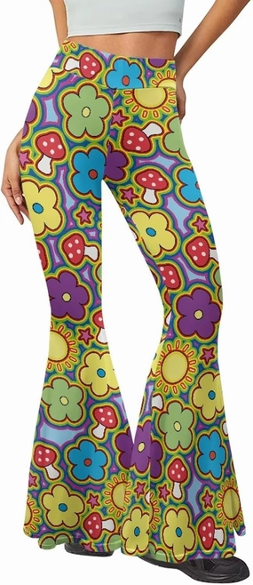 Bulopur High Waist Yoga Flare Pants for Women, Soft Tummy Control Workout Pant for Sports Running