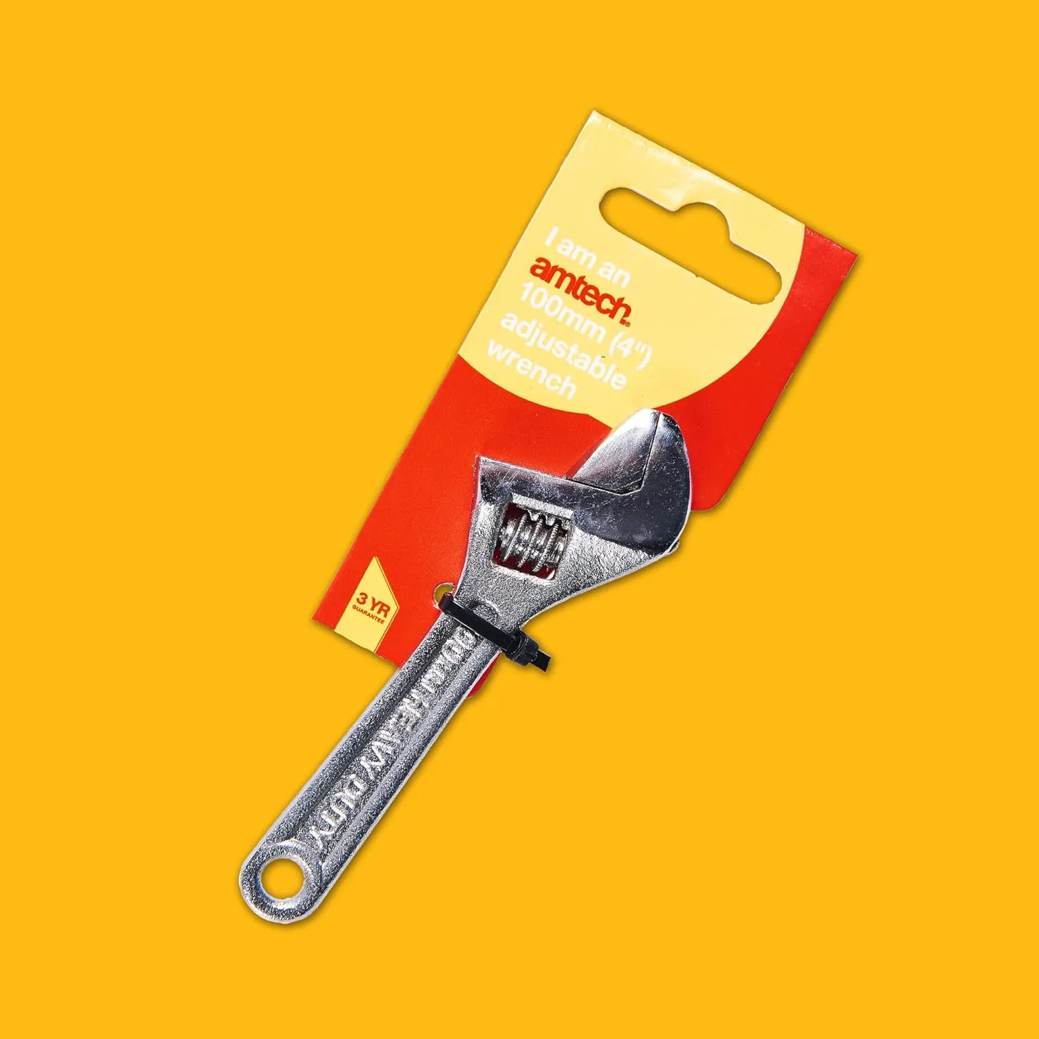 C1700 100mm (4") Adjustable Wrench with 15mm (1/2") jaw Opening