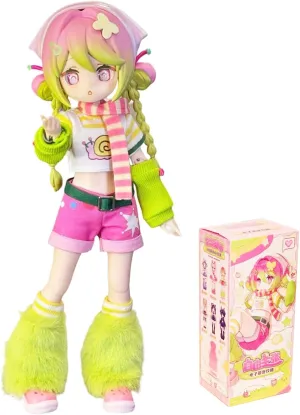 CALEMBOU BJD Blind Box, Electronic Cute Pet Series 20cm Ball Jointed Doll, Cute Dress Up Doll with Joints, Collection Action Figure Toys, Gift for Girls Boys (Electronic Cute Pet-1pc)