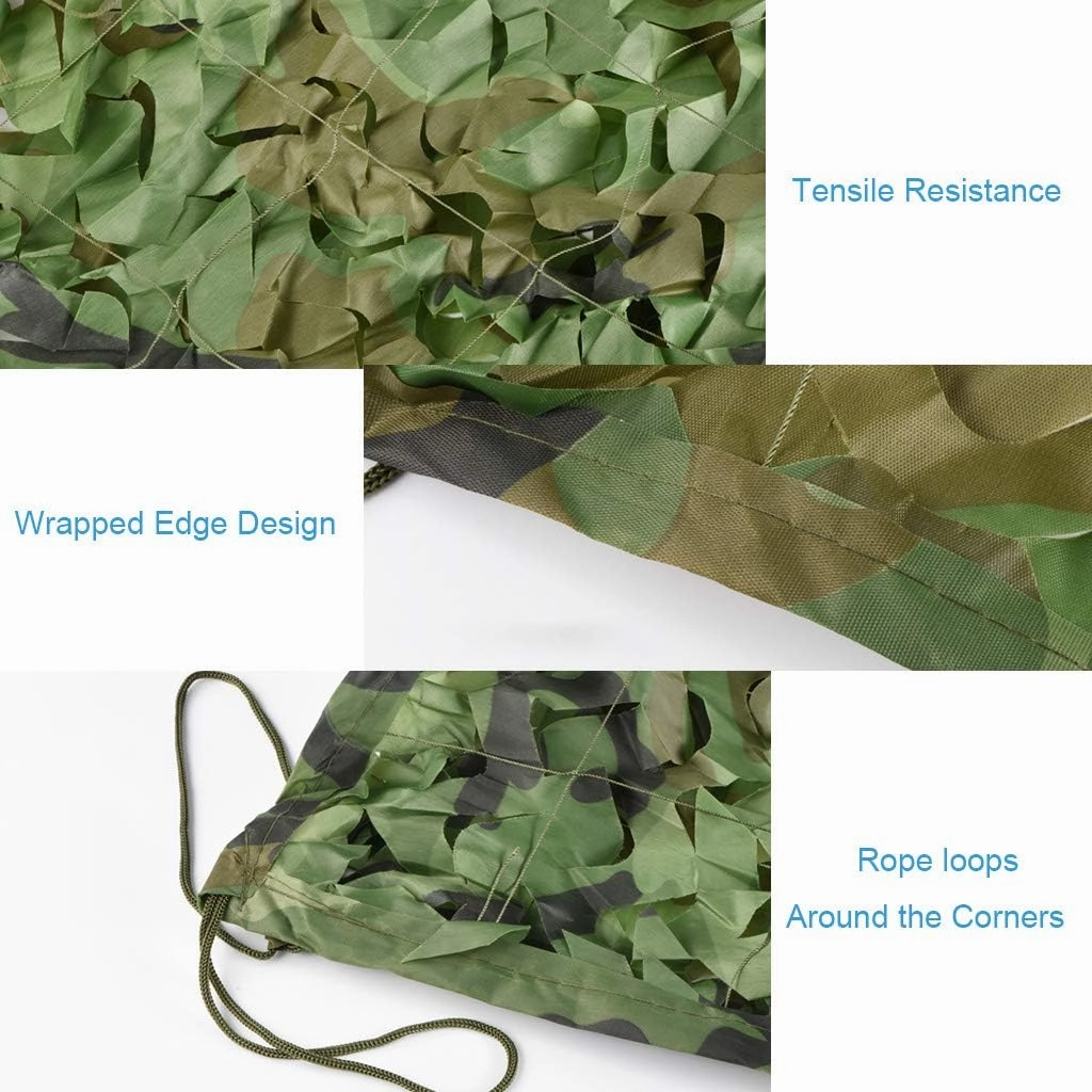 Camo Netting Military Mesh Net Camping Military Hunting Shooting Sunscreen Nets Outdoor Jungle Hide Camouflage Net Sunshading Net