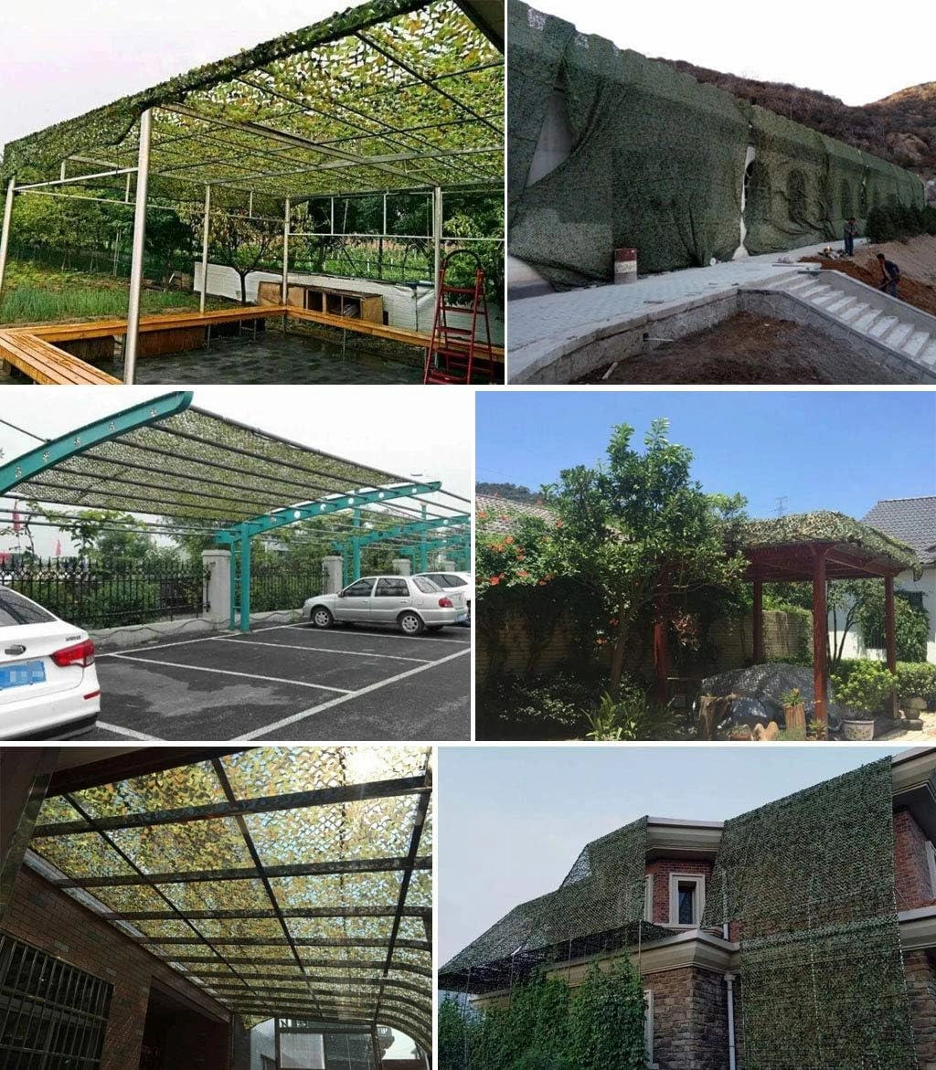 Camo Netting Military Mesh Net Camping Military Hunting Shooting Sunscreen Nets Outdoor Jungle Hide Camouflage Net Sunshading Net