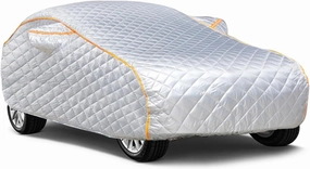 Car Cover Anti-Hail for Lada 4x4 (372 x 168 x 164cm),Anti-rockfall, Four Seasons, Super Strong Protection, Anti-Hail, Thickened, Padded