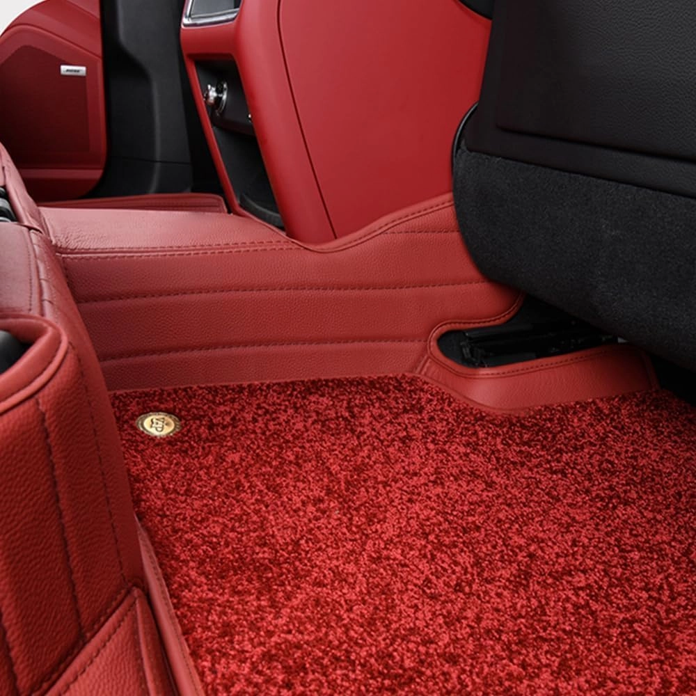 Car Floor Mats for Lamborghini Gallardo LP 570-4 Blancpain LP570-4 2011, All-Weather Protection Floor Liners Full Coverage Pads Carpets Floor Protection Underlay Accessories,F
