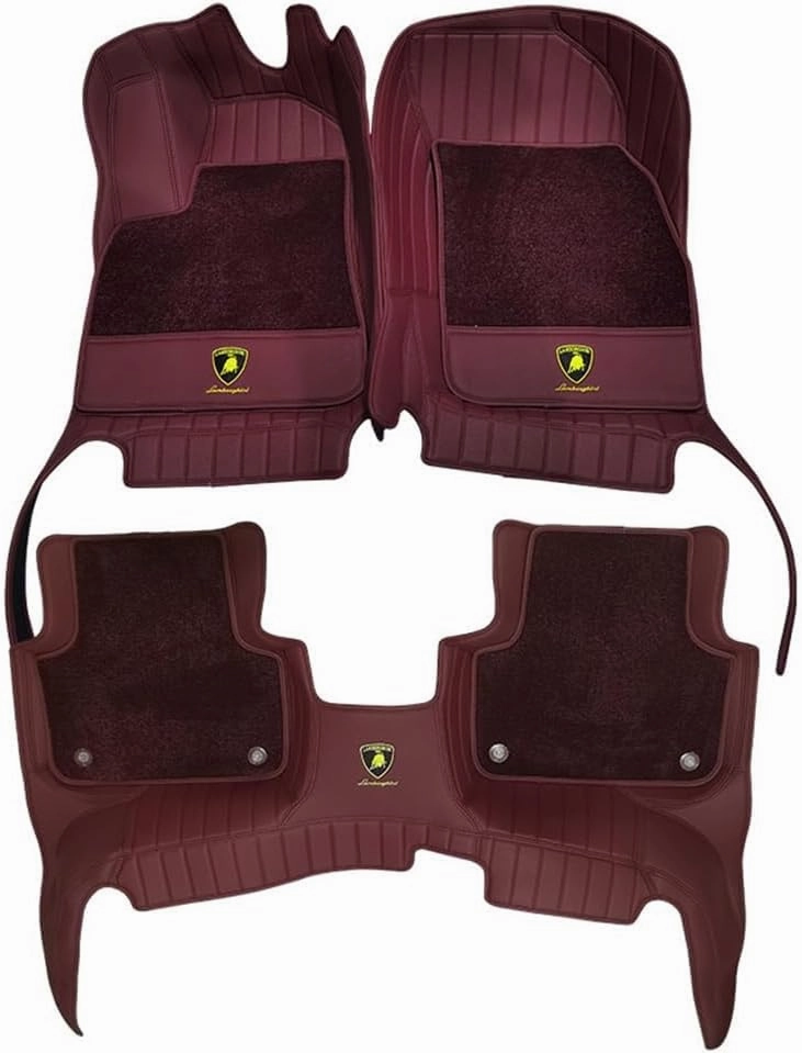 Car Floor Mats for Lamborghini Gallardo LP 570-4 Blancpain LP570-4 2011, All-Weather Protection Floor Liners Full Coverage Pads Carpets Floor Protection Underlay Accessories,F