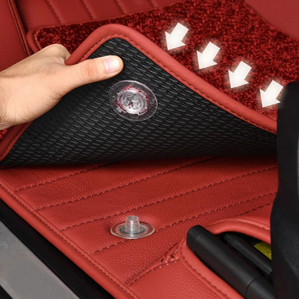 Car Floor Mats for Lamborghini Gallardo LP 570-4 Blancpain LP570-4 2011, All-Weather Protection Floor Liners Full Coverage Pads Carpets Floor Protection Underlay Accessories,F