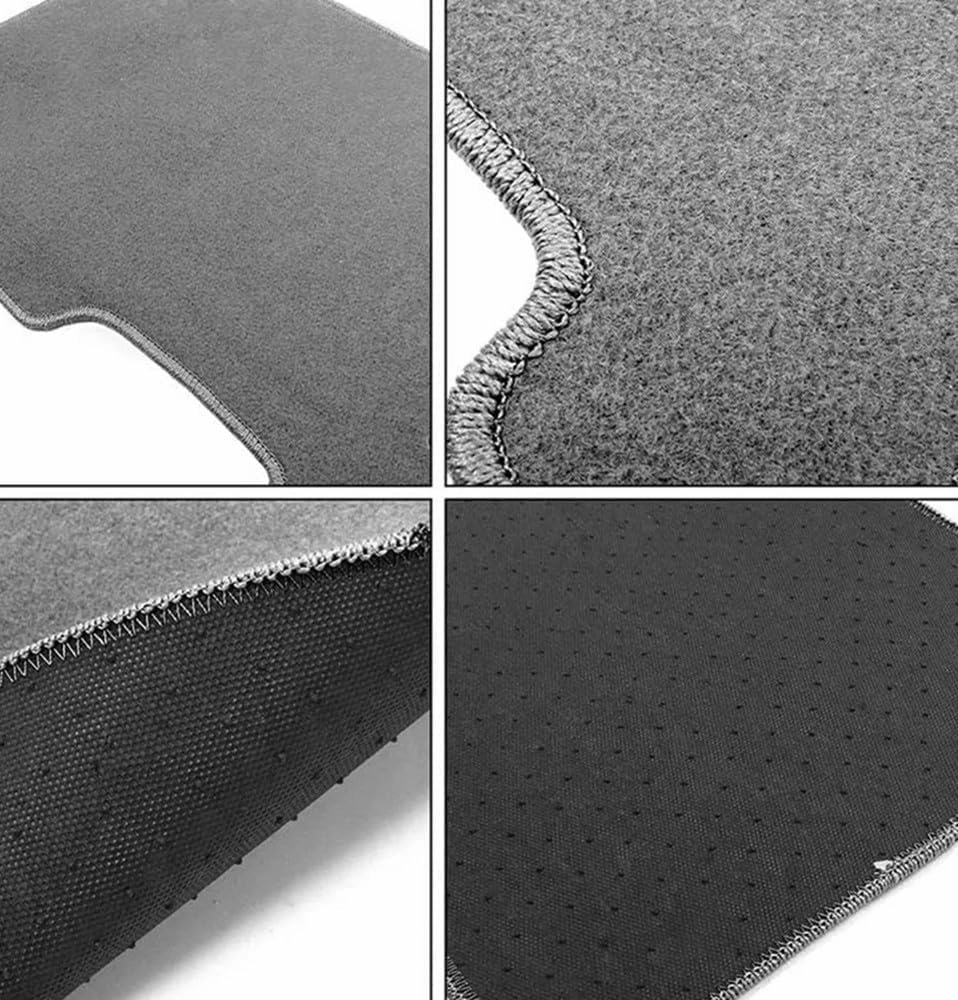 Car Floor Mats for Lincoln Nautilus 2023-2025,Nylon Black Carpet All Weather Waterproof Auto Liners Foot Pads Set