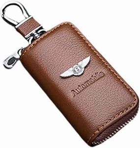 Car Key Fob Cover for Bentley Bentayga Continental Azure Flying Spur Mulsanne Arnage,Key Protection Bag Car Keys Safety Protector Stylish Protection for Key Fobs Practical Accessories,B