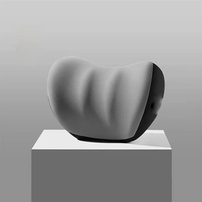 Car Neck Pillow Lumbar Support for MAZDA BIANTE Firm Comfortable Adjustable Removable Breathable Soft Memory Foam Relieve Body Pain,Grey-A