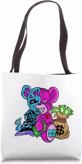 Cash Dreams bear Tote Bag