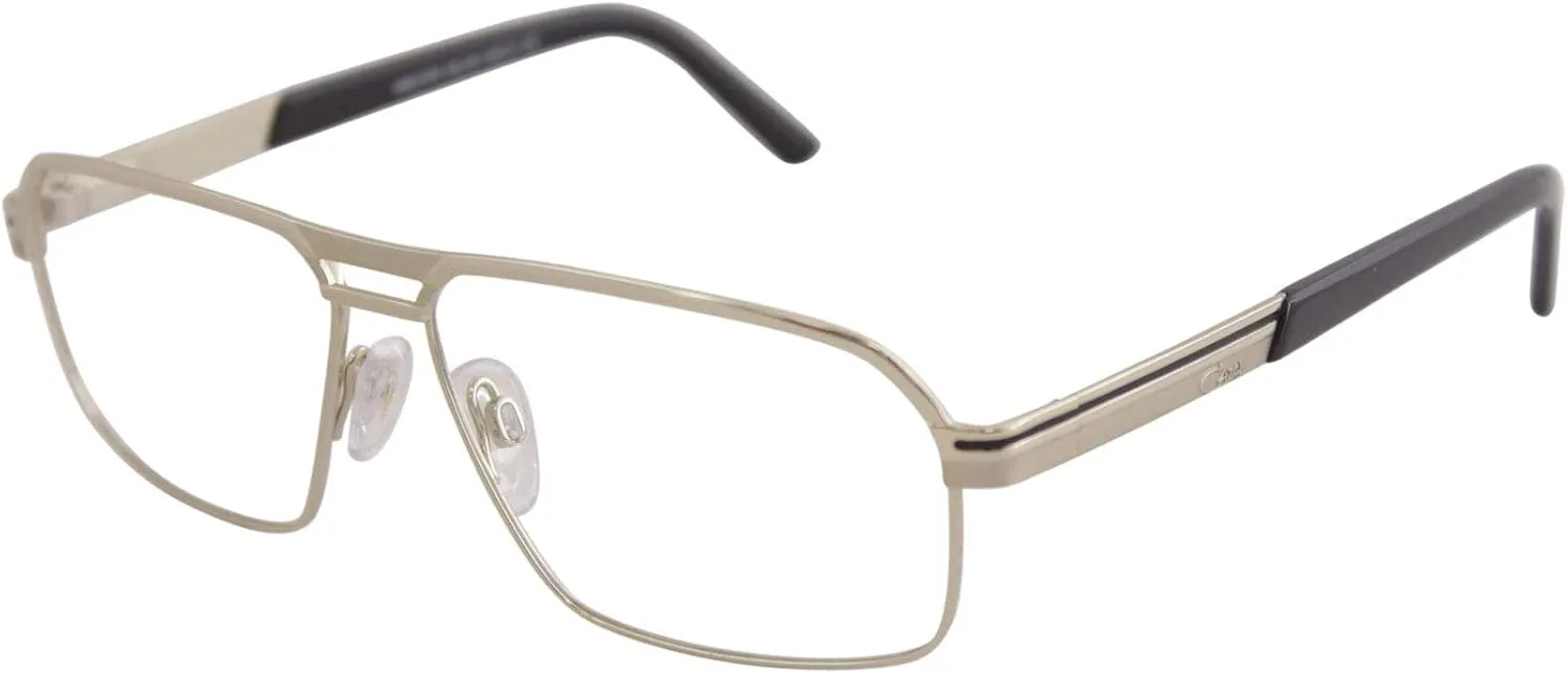 Cazal Men's Eyeglasses 7070 001 Gold Full Rim Titanium Optical Frame 59mm