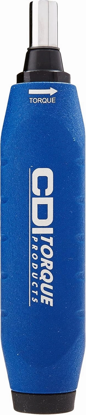 CDI Preset Torque Screwdriver, Unset, 1/4 Inch Hex Drive, Range 5-40 in Lbs / .45-4.5 Nm (401SP)