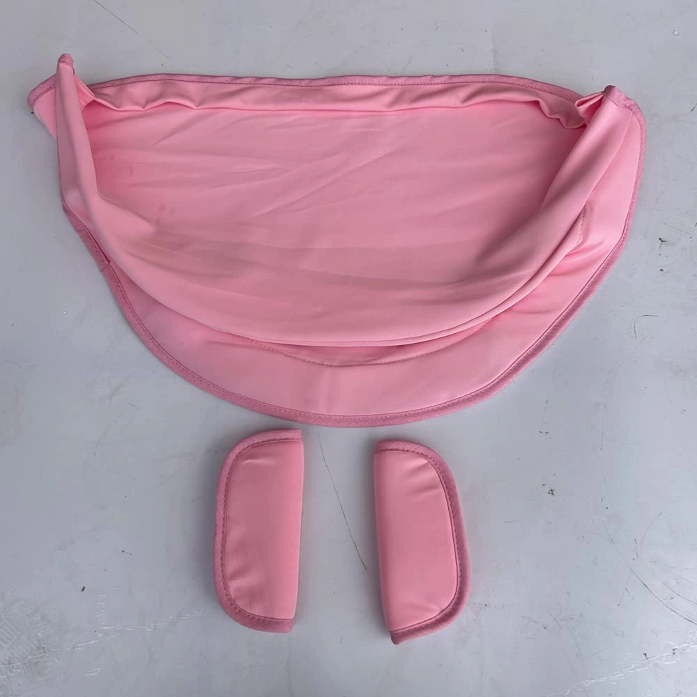 Changing Washing Kit,Canopy Sunshade Cover,Compatible with Car Seat Doona Strollers (Pink Black)