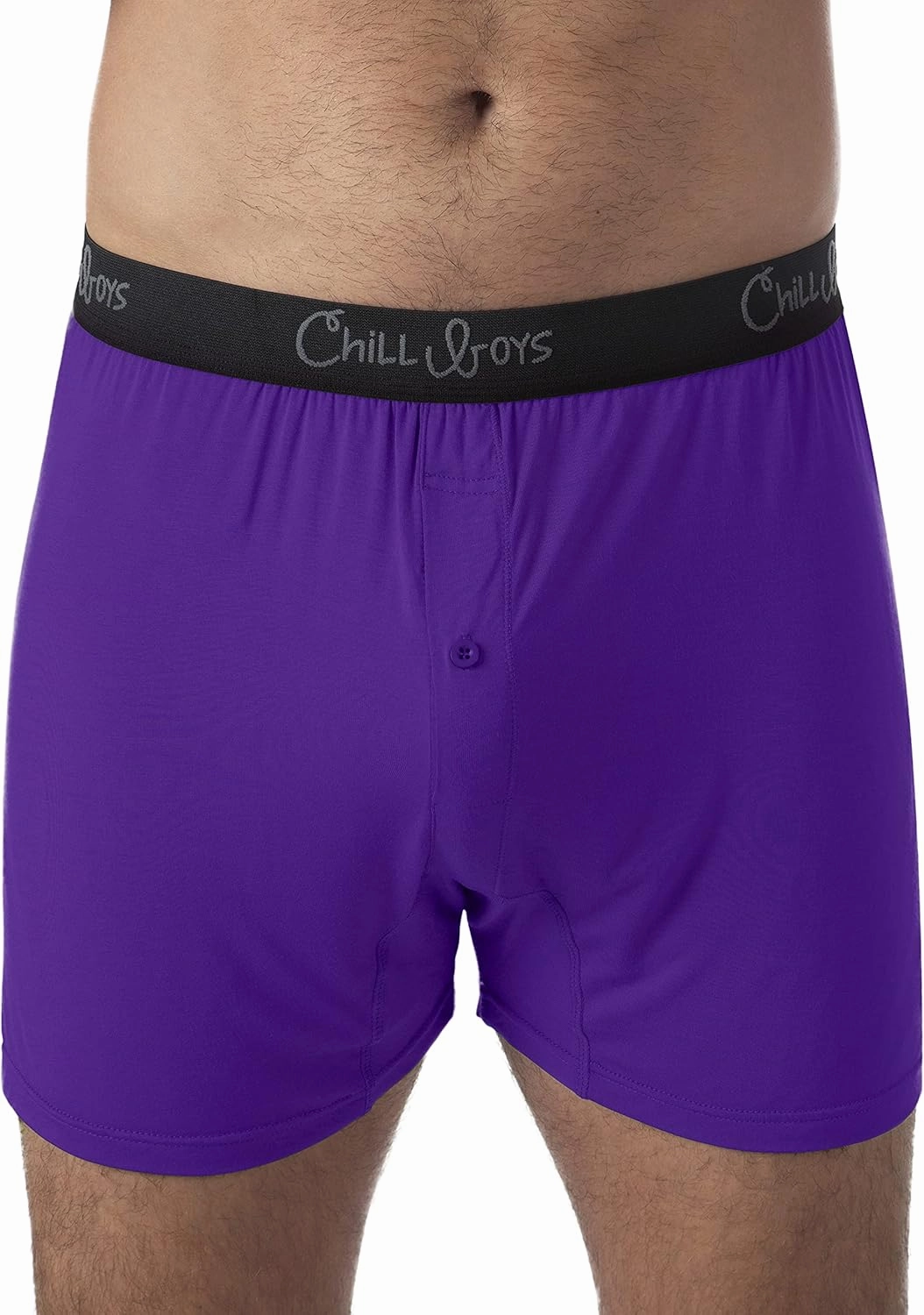 Chill Boys Soft Viscose from Bamboo Boxers for Men - Cool Breathable Comfortable Men's Underwear - 3 Pack Boxer Shorts
