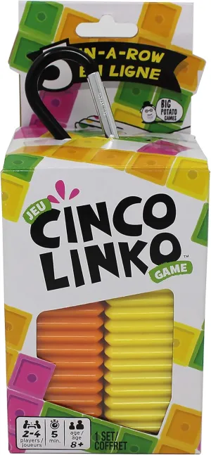 Cinco Linko, Award-Winning Travel Game for Kids and Adults Aged 8 and up