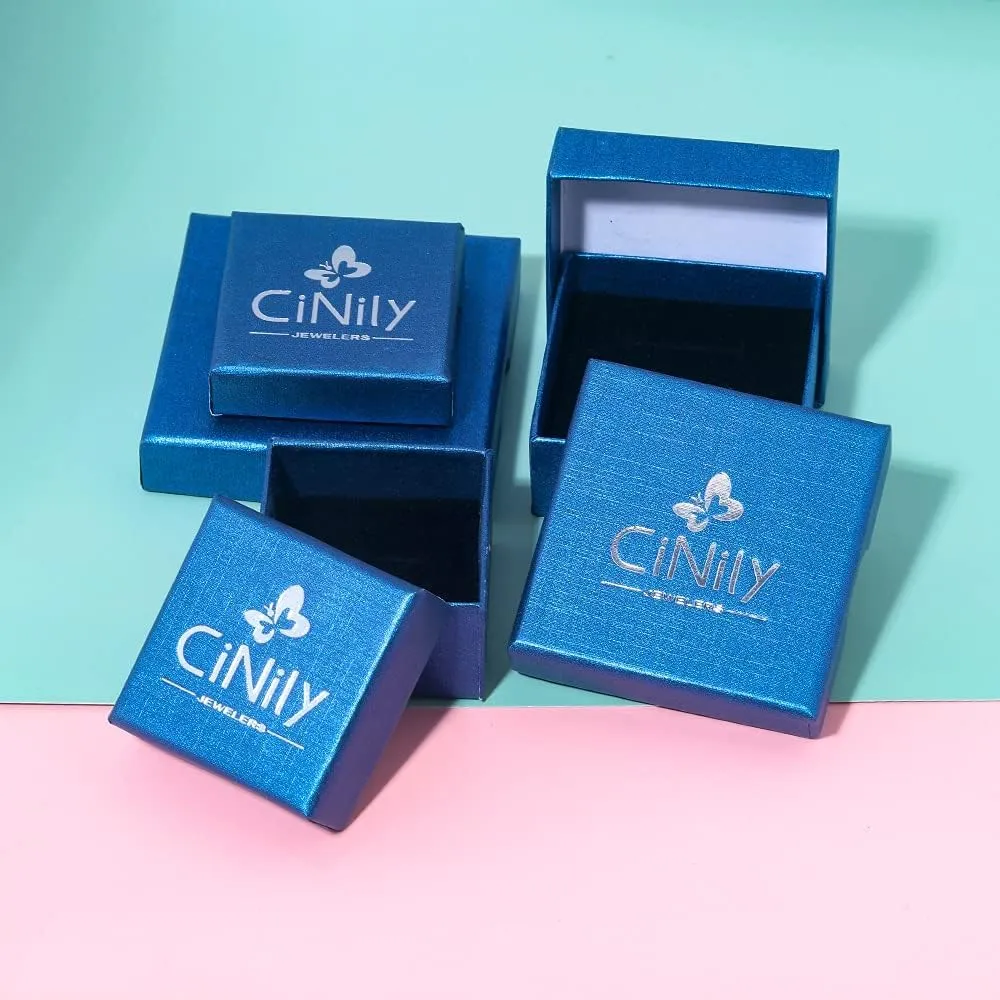CiNily Flower Earrings,Opal Stud Earrings Sterling Silver or White Gold/Rose Gold Plated Ladies Flower Stud Earrings Cute Unique Earrings for Girls