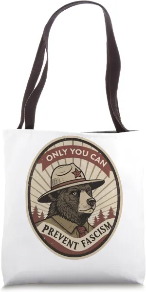 Classic - Defend Democracy - Only You Can Prevent Facism Tote Bag