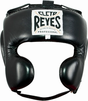 CLETO REYES Boxing Headgear with Cheek Protection for Men and Women, Protective Head Guard Face Saver, Sparring Fighting