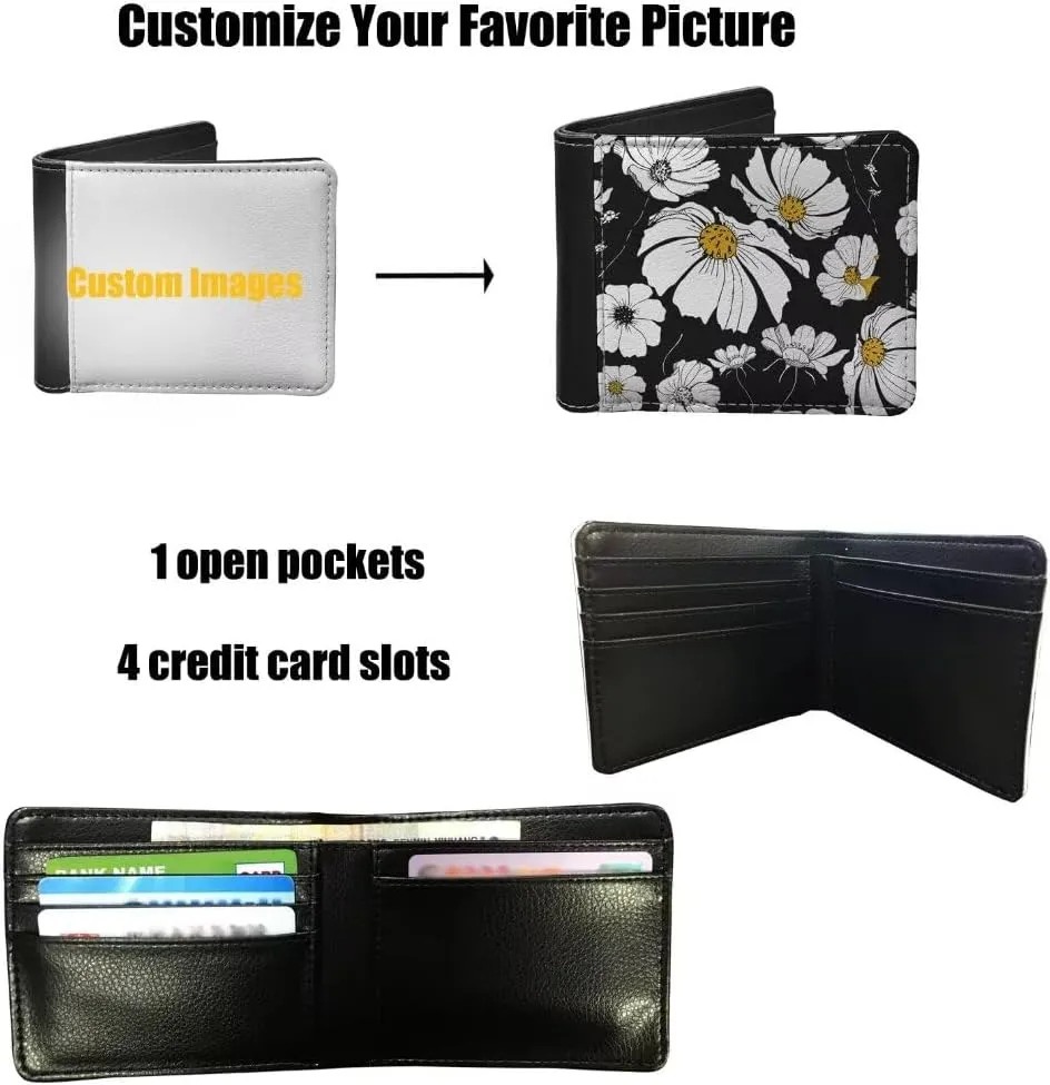 Coldinair American Flag Teen Boys Wallet for Kids,Bear Bifold Wallet,Leather Wallet,Slim Wallet Credit Card Cash Id Holder Cion Purse for Teens Kids,Men
