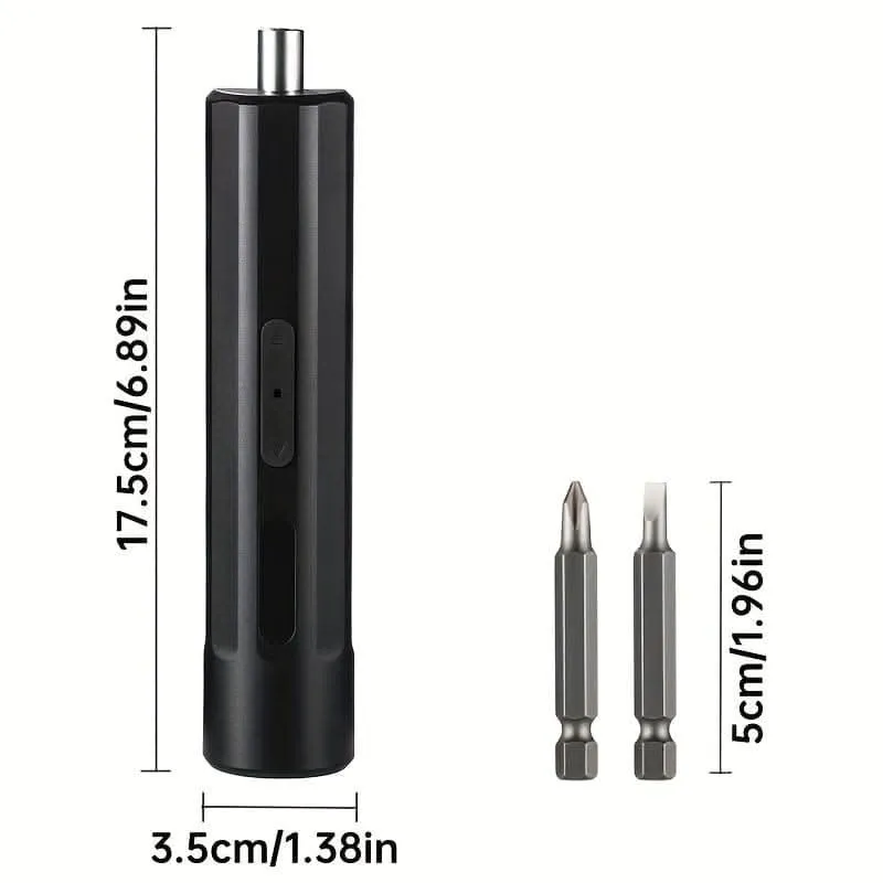 Cordless Electric Screwdriver 3.6V - USB Powered Mini Tool for Home Repairs