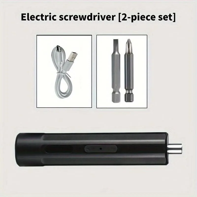 Cordless Electric Screwdriver 3.6V - USB Powered Mini Tool for Home Repairs